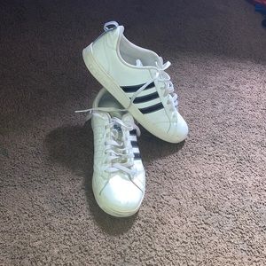 White adidas